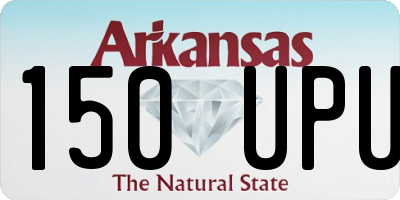 AR license plate 150UPU
