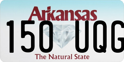 AR license plate 150UQG