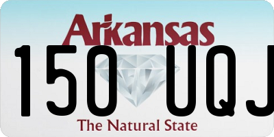 AR license plate 150UQJ