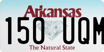 AR license plate 150UQM