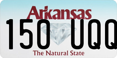 AR license plate 150UQQ