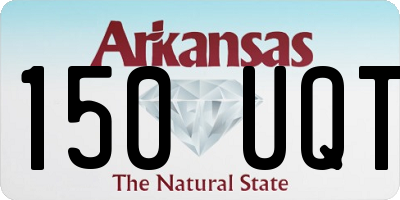 AR license plate 150UQT