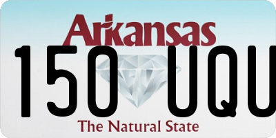 AR license plate 150UQU