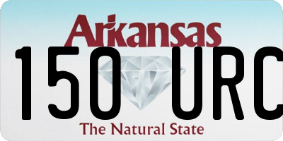 AR license plate 150URC