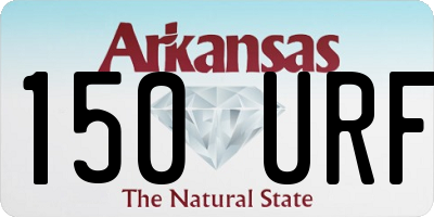AR license plate 150URF