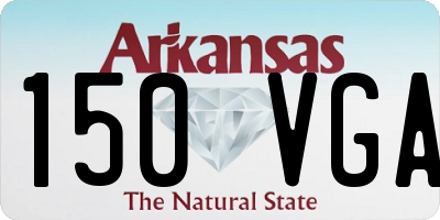 AR license plate 150VGA