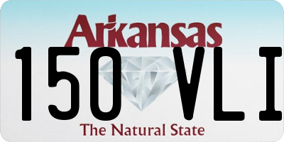 AR license plate 150VLI