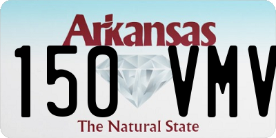 AR license plate 150VMV