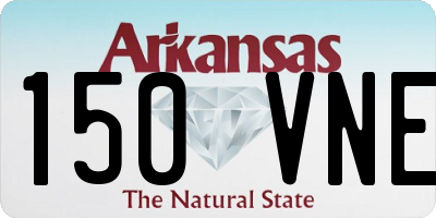 AR license plate 150VNE