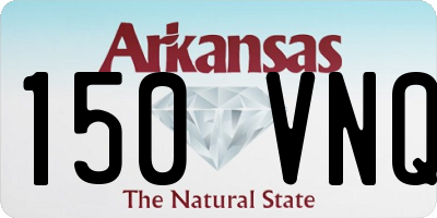 AR license plate 150VNQ
