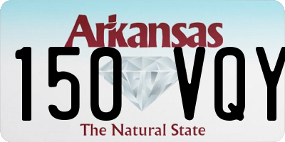AR license plate 150VQY