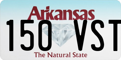 AR license plate 150VST