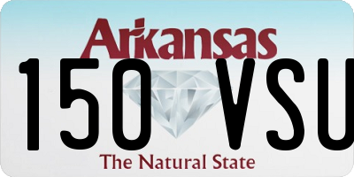 AR license plate 150VSU