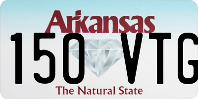 AR license plate 150VTG