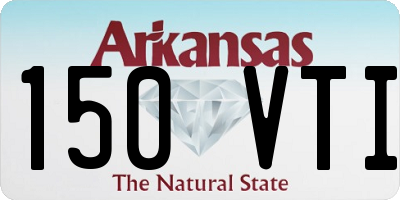 AR license plate 150VTI