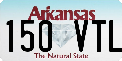 AR license plate 150VTL