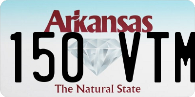AR license plate 150VTM