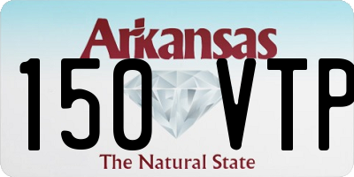 AR license plate 150VTP