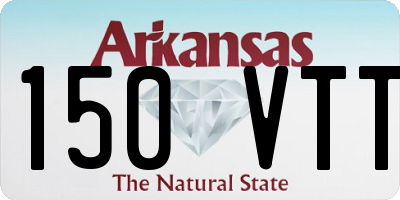 AR license plate 150VTT