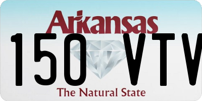 AR license plate 150VTV