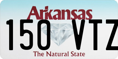 AR license plate 150VTZ