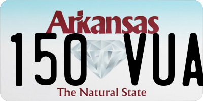 AR license plate 150VUA