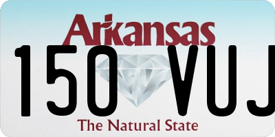 AR license plate 150VUJ