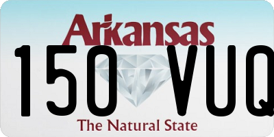 AR license plate 150VUQ