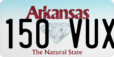 AR license plate 150VUX