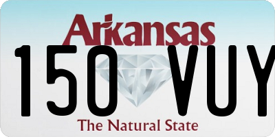 AR license plate 150VUY