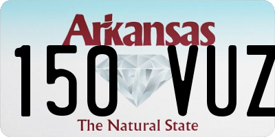 AR license plate 150VUZ