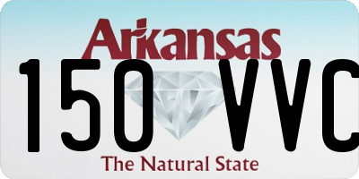AR license plate 150VVC