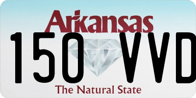 AR license plate 150VVD