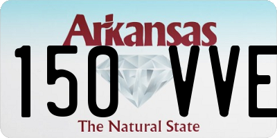 AR license plate 150VVE