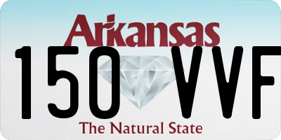 AR license plate 150VVF