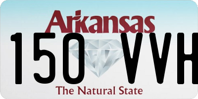 AR license plate 150VVH