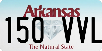 AR license plate 150VVL