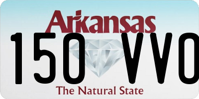 AR license plate 150VVO