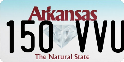 AR license plate 150VVU