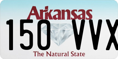 AR license plate 150VVX