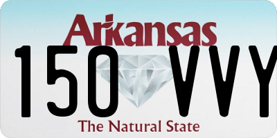 AR license plate 150VVY