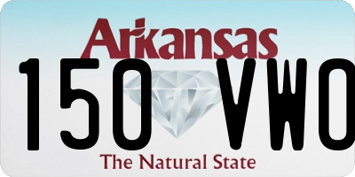 AR license plate 150VWO