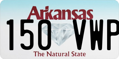 AR license plate 150VWP