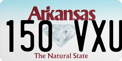 AR license plate 150VXU