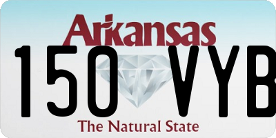 AR license plate 150VYB