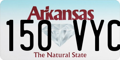 AR license plate 150VYC