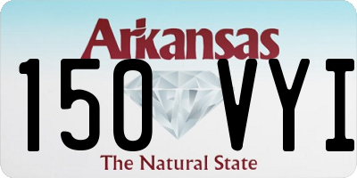 AR license plate 150VYI