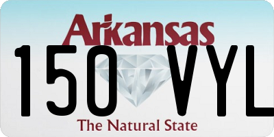 AR license plate 150VYL