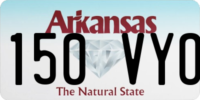 AR license plate 150VYO