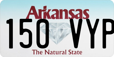 AR license plate 150VYP